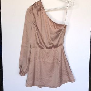 Off shoulder blouse in blush  from REVOLVE